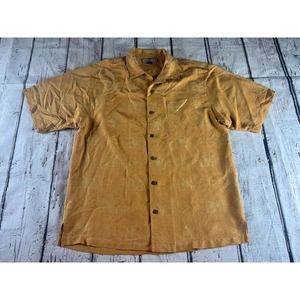 Tommy Bahama Short Sleeve Silk Shirt, Size Medium